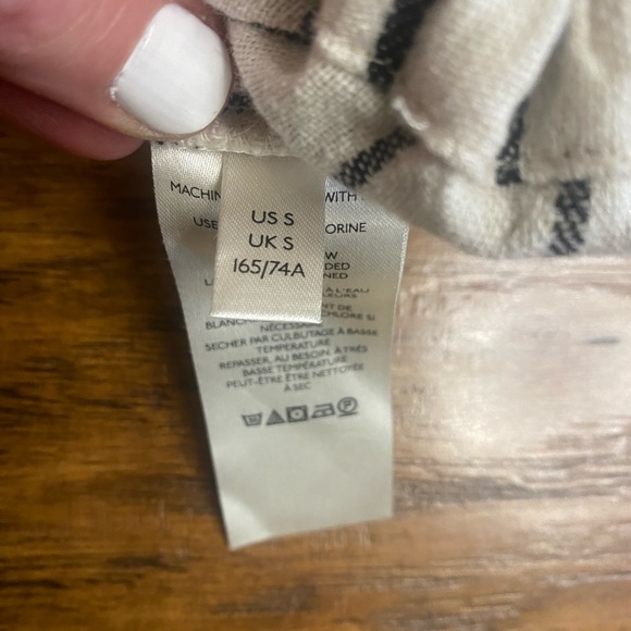 Free People Beach Town Linen Striped One Piece - Picture 7 of 7